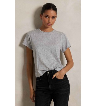 Para mujer. 211967102003 Camiseta de punto clásica Shrunken Fit (XXS), Casual, Algodón, Manga corta
