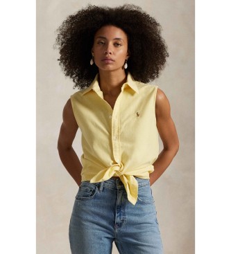 Polo Ralph Lauren Camisa sin Mangas amarillo
