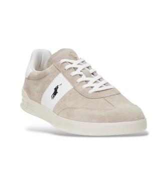 Polo Ralph Lauren para hombre. 809960995003 Zapatillas Heritage Aera de ante beige 2