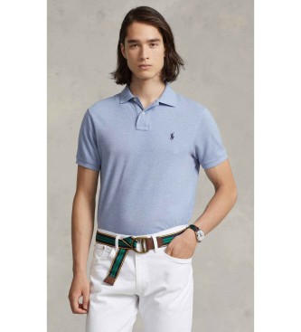 Polo Ralph Lauren para hombre. 710666998007 El icónico polo de piqué azul (3XL), Casual, Algodón, Manga corta