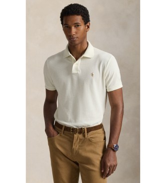 Polo Ralph Lauren El icónico polo de piqué blanco roto