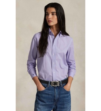 Para mujer. 211941509003 Camisa de algodón elástico fil-à-fil (0 = 32), Casual, Manga larga
