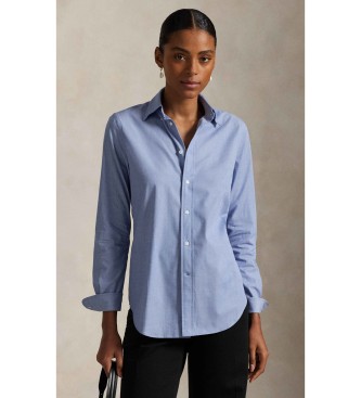 Para mujer. 211941509004 Camisa de algodón elástico fil-à -fil (0 = 32), Casual, Manga larga