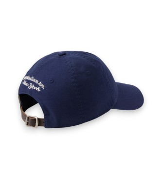 Polo Ralph Lauren para hombre. 710P04328001 Gorra de sarga con logotipo bordado marino (OSFA), Casual, Algodón 2