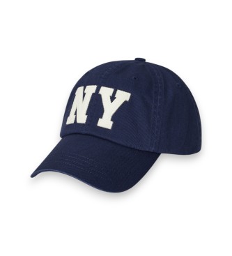 Para hombre. 710972675001 Gorra de sarga con parche NY (OSFA), Casual, Algodón