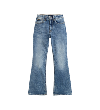 Polo Ralph Lauren Jeans acampanados de denim elástico azul (7años= 130/134cm)