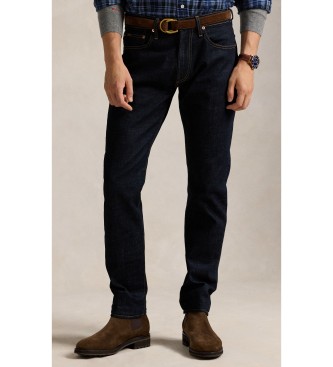 Polo Ralph Lauren för män. 710956088001 Jeans Parkside Active Taper elastiska marinblå (40/32), Casual, Bomull, Denim, Marino