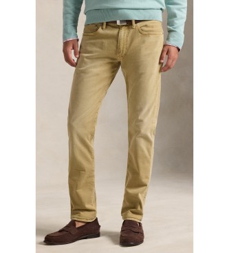 Polo Ralph Lauren para hombre. 710973867007 Jeans elásticos Sullivan Slim Fit beige (32/34), Casual, Algodón