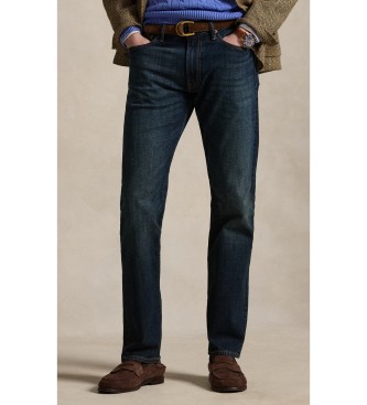Para hombre. 710982494001 Jeans Hampton elásticos Straight Fit (30/32), Casual, Algodón, Denim