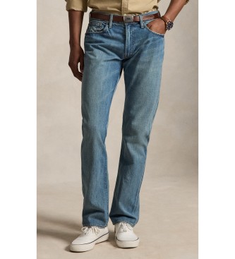 Para hombre. 710B21047001 Jeans Hampton Straight Fit (30/32), Casual, Algodón, Denim