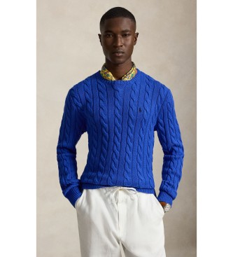 Para hombre. 710775885546 Jersey de algodón en punto de ochos (S), Casual, Manga larga