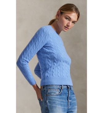 Polo Ralph Lauren Jersey de lana y cachemira azul