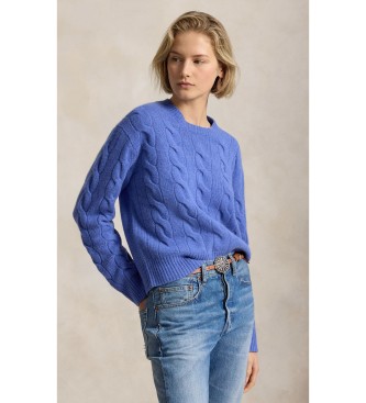 Polo Ralph Lauren Jersey de lana y cachemira azul