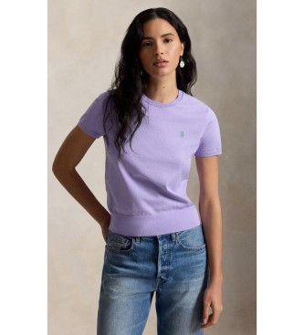 Para mujer. 211971872505 Jersey de manga corta con cuello redondo (XS), Casual, Algodón