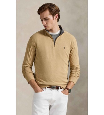 Polo Ralph Lauren Jersey de punto ultrasuave beige