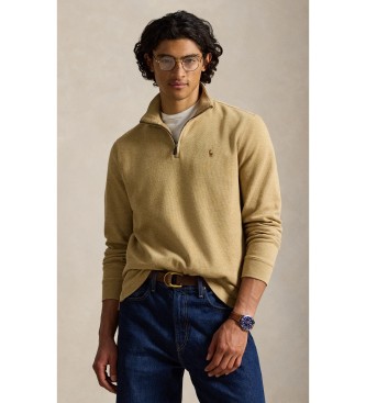 Para hombre. 710P07411502 Jersey Estate-Rib con cremallera corta (XS), Casual, Algodón, Manga larga