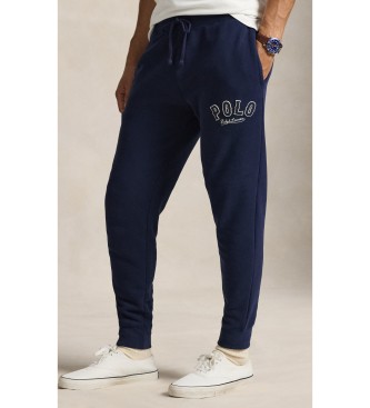 Polo Ralph Lauren para hombre. 710P04876001 Jogger de felpa RL con logotipo Western mairno (XL), Casual, Algodón, Marino
