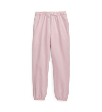 Polo Ralph Lauren Para NiñA. 313860018020 Joggers De Felpa Rosa (7 AñOs = 130/134Cm), Negro, Casual, AlgodóN, Moda Infantil-image