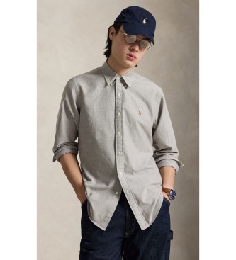 Polo Ralph Lauren La icónica camisa oxford taupe