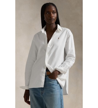 Para mujer. 211956604001 La icónica camisa oxford Relaxed Fit (XS), Casual, Algodón, Manga larga