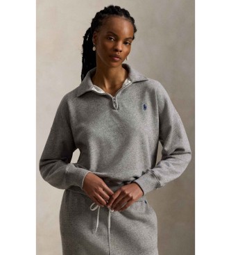 Para mujer. 211B18686004 Jersey de felpa ligera con cremallera (XXS), Casual, Algodón