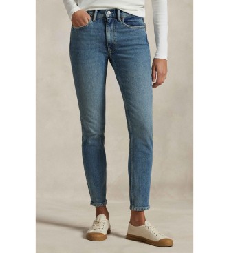 Para mujer. 211969389001 Jeans Super Slim de tiro medio (24/32), Casual, Algodón, Denim