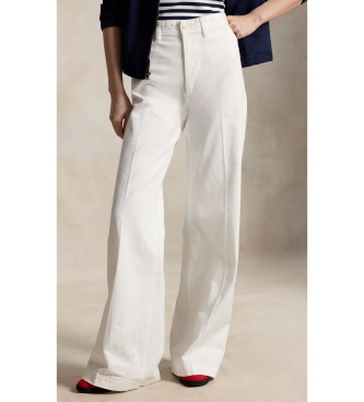 Para mujer. 211B25105003 Pantalón Beaton de algodón y elástico (40), Casual