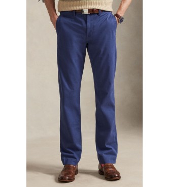 Para hombre. 710690138073 Pantalón chino Bedford Straight Fit (31/32), Casual, Algodón, Marino