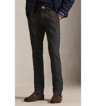 Polo Ralph Lauren para hombre. 710856719022 Pantalón chino Greenwich Slim Fit gris (30/32), Casual, Algodón, Clásico