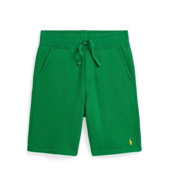 Polo Ralph Lauren Pantalón corto de felpa con cordón verde ( 6/7años= 136/138cm)
