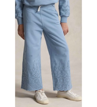 Polo Ralph Lauren Pantalón de chándal de punto de rizo azul ( 7años= 130/134cm)
