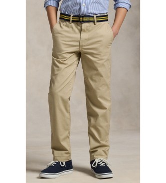Polo Ralph Lauren Pantalón de sarga elástica Slim Fit beige (6/7años= 136/138cm)