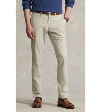 Polo Ralph Lauren Pantalón de sarga elástico Slim Fit beige