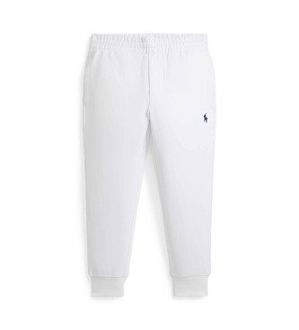 Polo Ralph Laurenvoor jongens. 322A95764001 Witte dubbele joggerbroek (1.5 años = 88/93cm), Casual, Katoen, kinderkleding