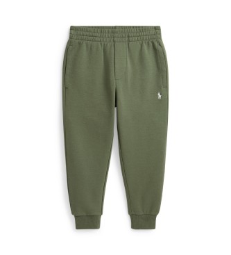 Polo Ralph Lauren Pantalón jogger de punto doble verde (2años= 94/100cm)