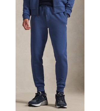 Polo Ralph Lauren Homem Azul, Marinho Para 710881518078 Calças Jogger De Malha Dupla Azul-Marinho (Xxl), Casual, Algodão
