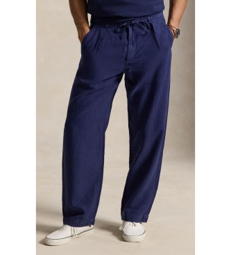 Polo Ralph Lauren Pantalón Lateef de lino Relaxed Fit marino