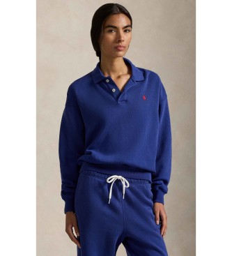Polo Ralph Lauren para mujer. 211947966503 Polo Mezcla azul (S), Casual, Algodón, Manga larga
