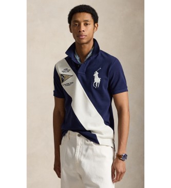 Para hombre. 710B21920001 Polo Custom Slim Fit con Big Pony (S), Casual, Algodón, Manga corta