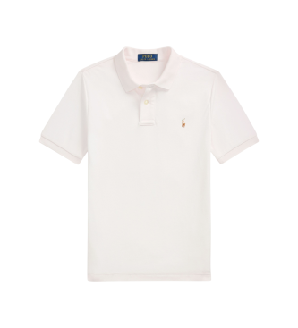 Polo Ralph Lauren Polo de algodón suave blanco ( 8/9años= 140/149cm)