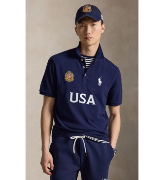 Para hombre. 710B20858001 Polo de EE. UU. Classic Fit (S), Casual, Algodón, Manga corta