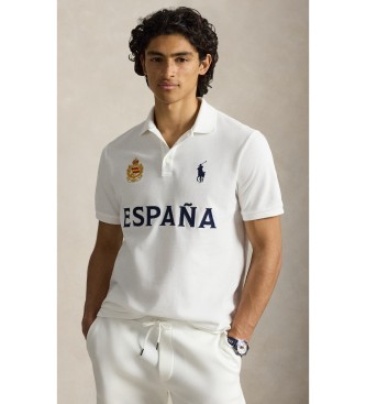 Para hombre. 710B20854001 Polo de España Classic Fit (S), Casual, Algodón, Manga corta