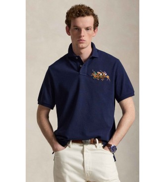 Polo Ralph Lauren Polo de piqué con triple caballo marino