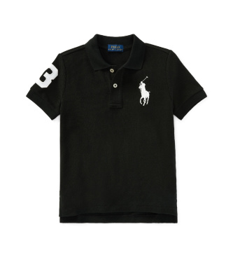 Polo Ralph Lauren Polo de piqué de algodón con Big Pony negro (1 5años= 88/93)