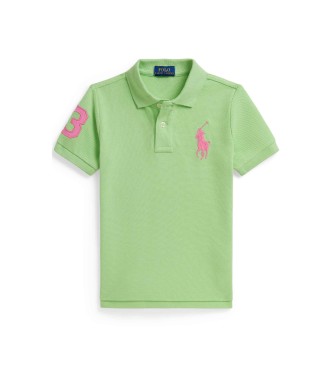 Polo Ralph Lauren Para NiñO. 322703635510 Polo De Piqué De AlgodóN Con Big Pony Verde (1.5 AñOs = 88/93Cm), Casual, Manga Corta, Moda Infant-image