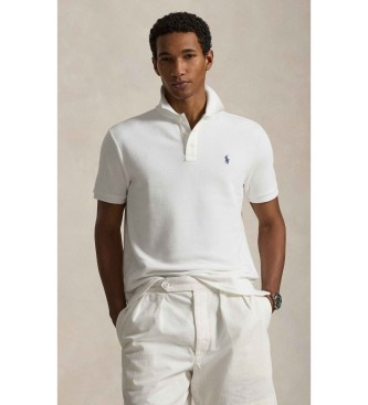 Polo Ralph Lauren para hombre. 710A12484005 Polo de punto de rizo francés blanco (L), Casual, Algodón, Manga corta