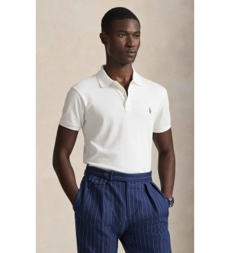 Polo Ralph Lauren Polo de tacto suave Slim Fit blanco