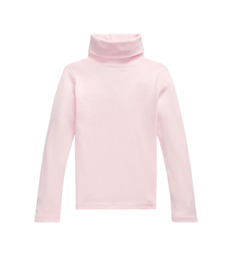 Polo Ralph Lauren Jersey acanalado de modal y algodón rosa (1 5/2años= 88/93cm)
