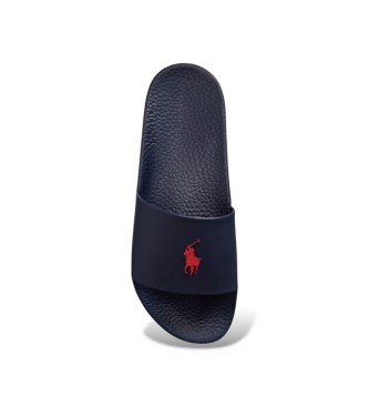 Polo Ralph Lauren para hombre. 809852071002 Sandalias con caballo marca de la casa marino 3