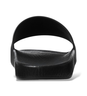 Polo Ralph Lauren para hombre. 809852071004 Sandalias con caballo marca de la casa negro 4